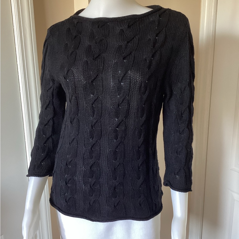 Madison cable knit sweater